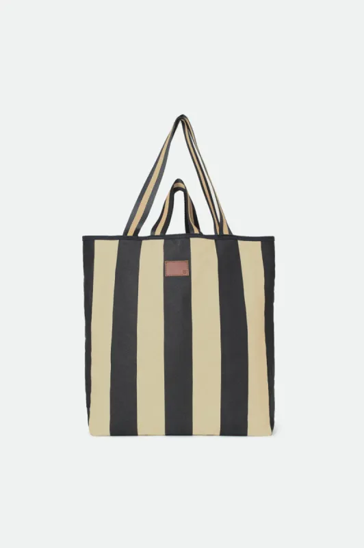 Lucinda Bag - Black/Light Khaki sold by Brixton