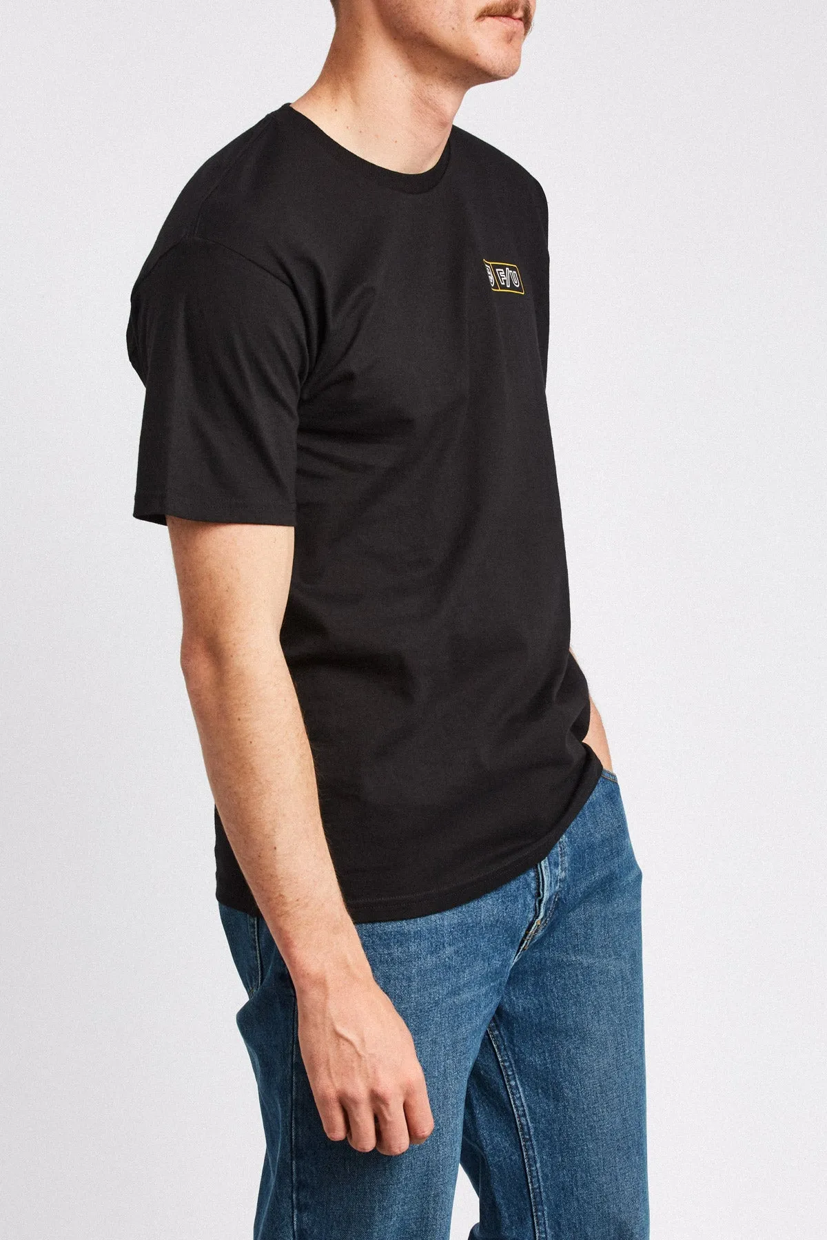 Turnpike S/S Standard Tee - Black sold by Brixton product image thumbnail 4