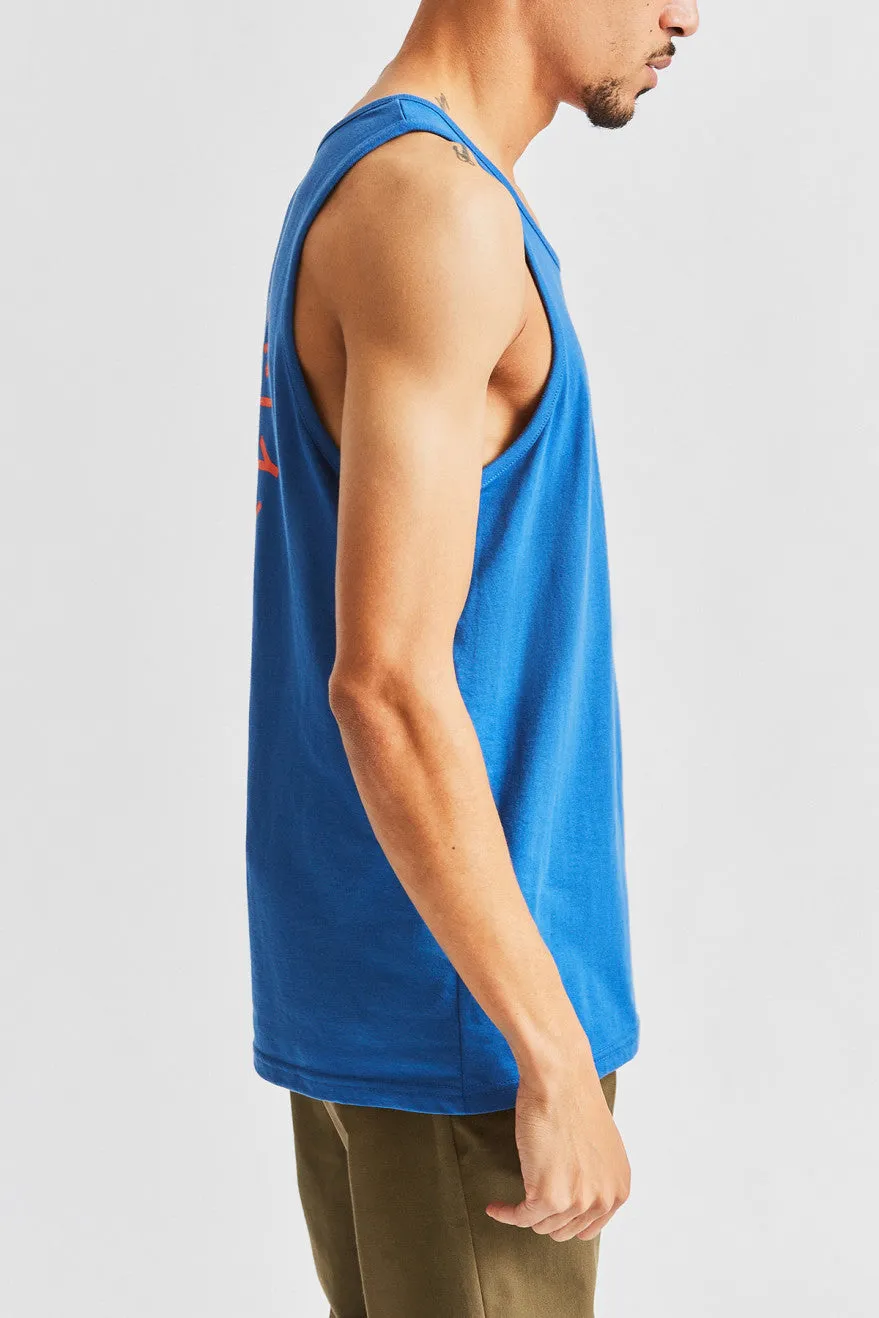 Oath V Tank - River Blue sold by Brixton