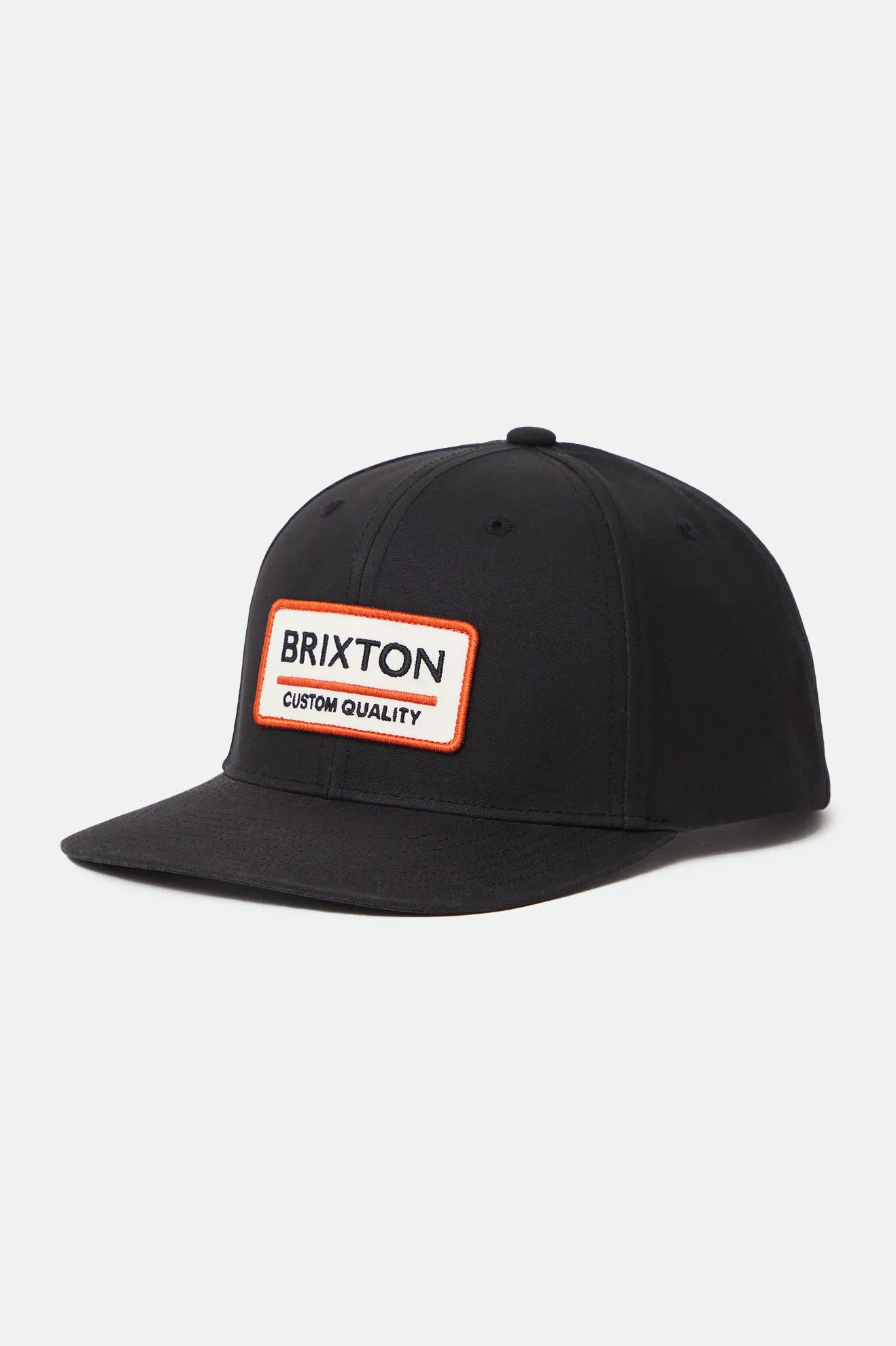 Palmer Proper NetPlus MP Snapback - Black sold by Brixton