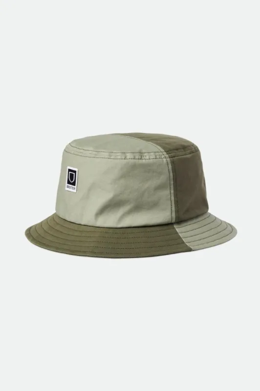 Beta Packable Bucket Hat - Mineral Grey/Olive Surplus sold by Brixton