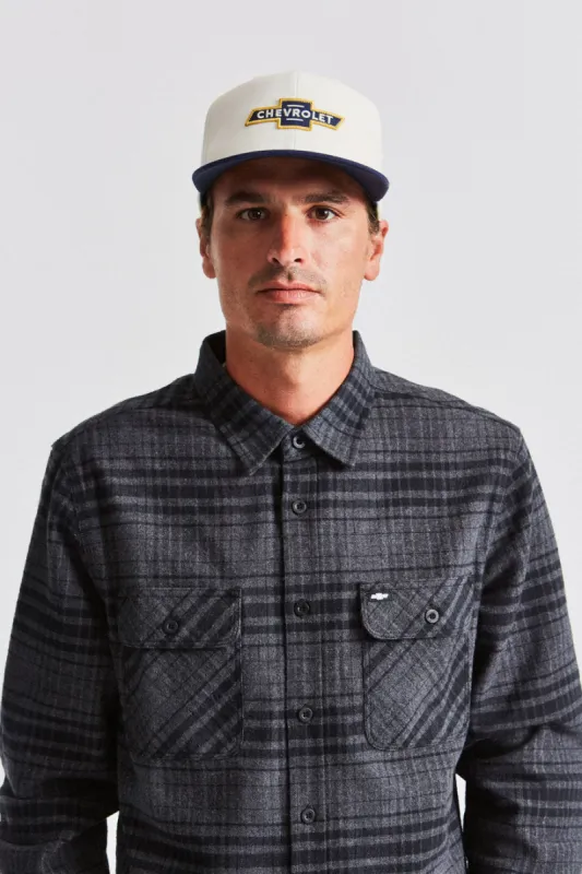 Bowtie MP Snapback - El Camino White sold by Brixton