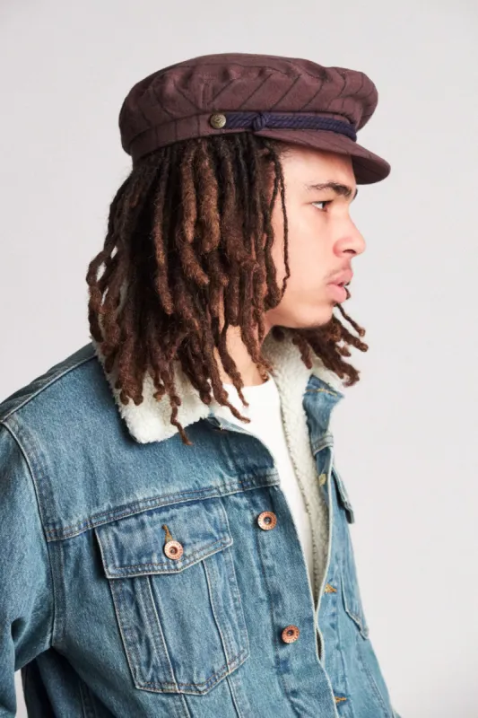 Fiddler Cap - Chestnut sold by Brixton