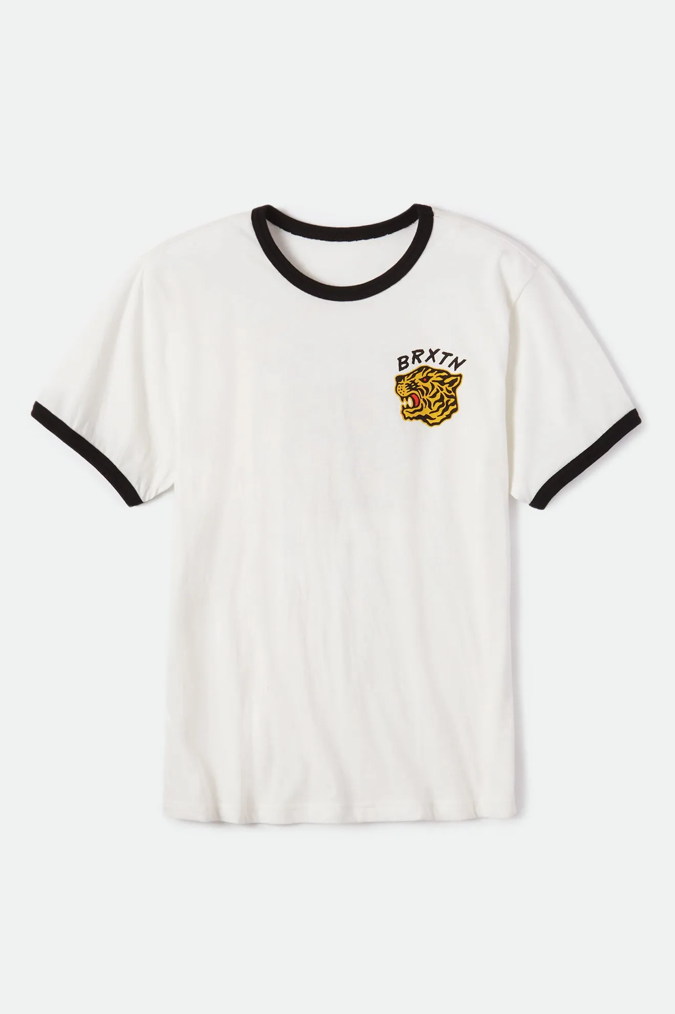 Kit Vintage Ringer Tee - Off White sold by Brixton