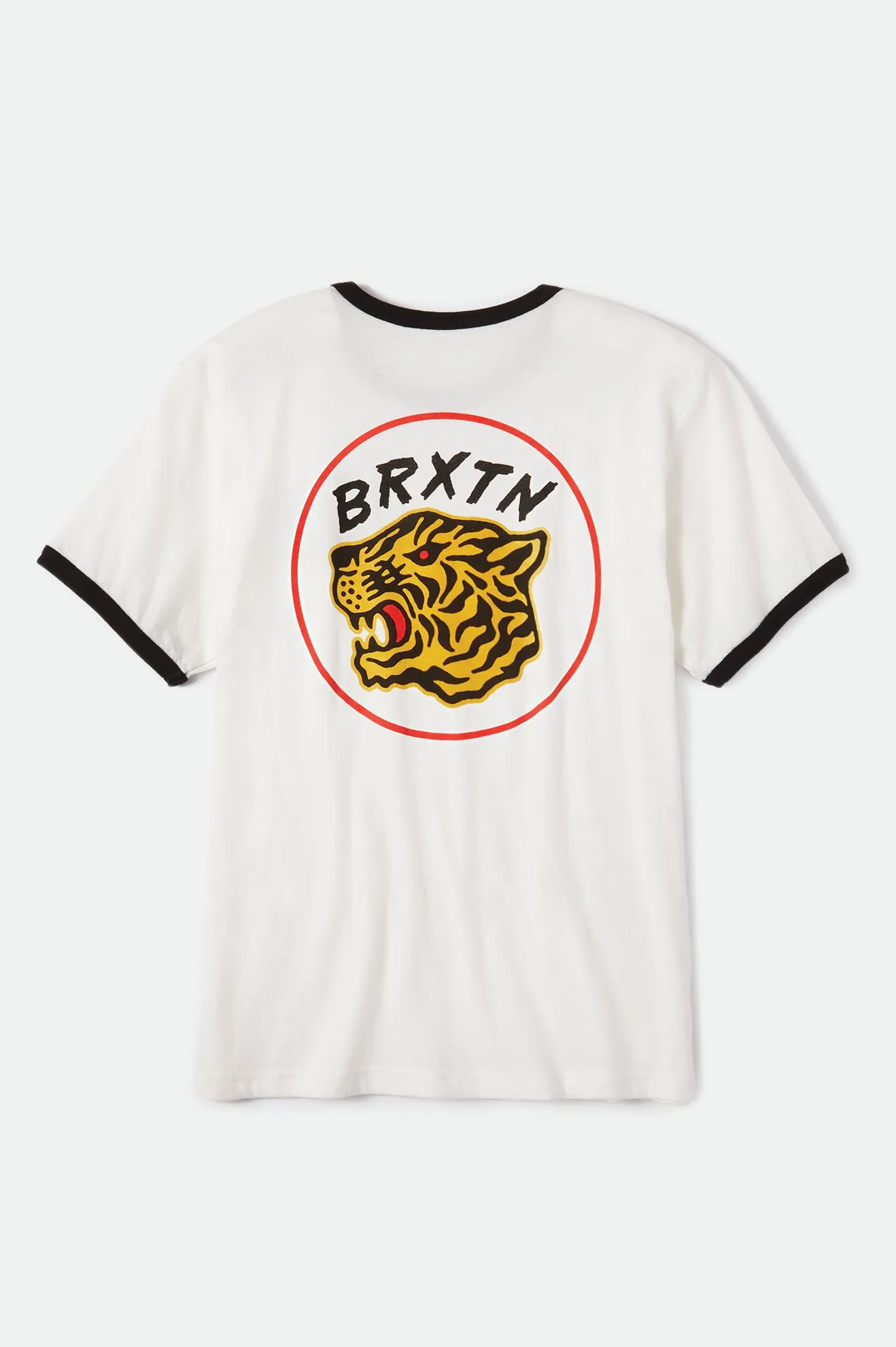 Kit Vintage Ringer Tee - Off White sold by Brixton product image thumbnail 2
