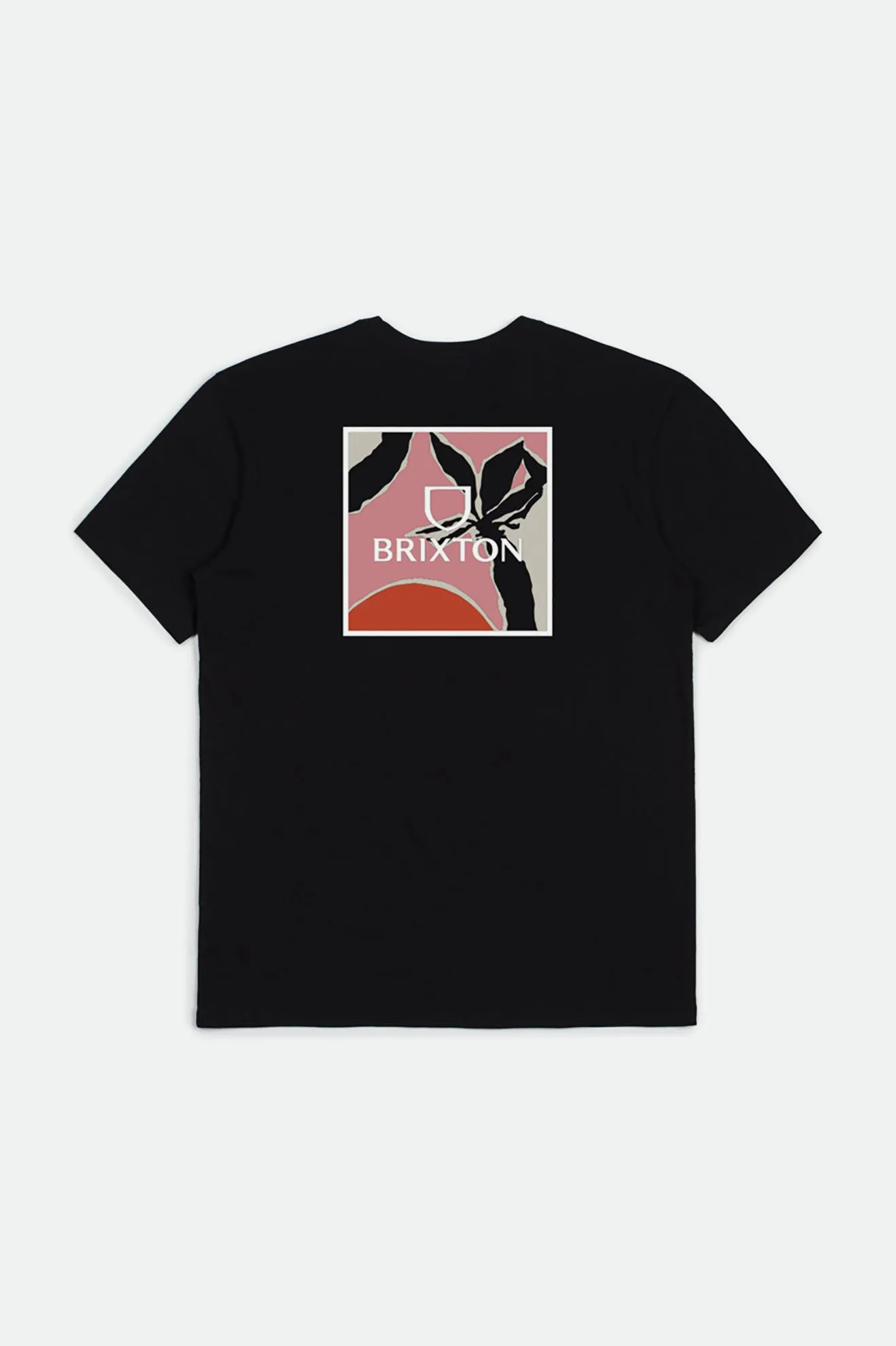 Alpha Square Sunset S/S Tailored Tee - Black sold by Brixton product image thumbnail 2