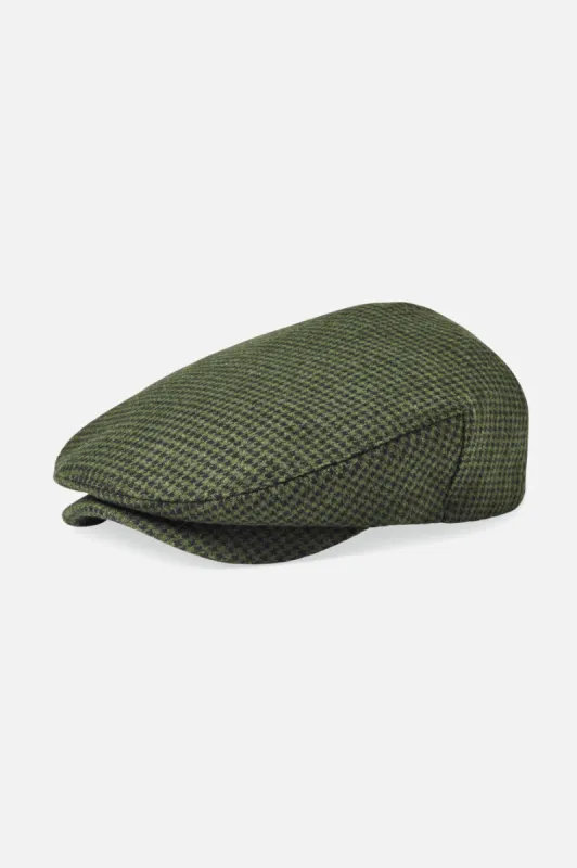 Hooligan Baggy Snap Cap - Moss/Black sold by Brixton