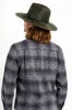 Cohen Straw Cowboy Hat - Washed Black sold by Brixton