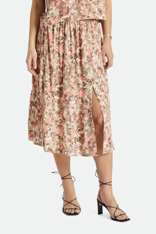 Capri Midi Skirt - Pink Nectar sold by Brixton