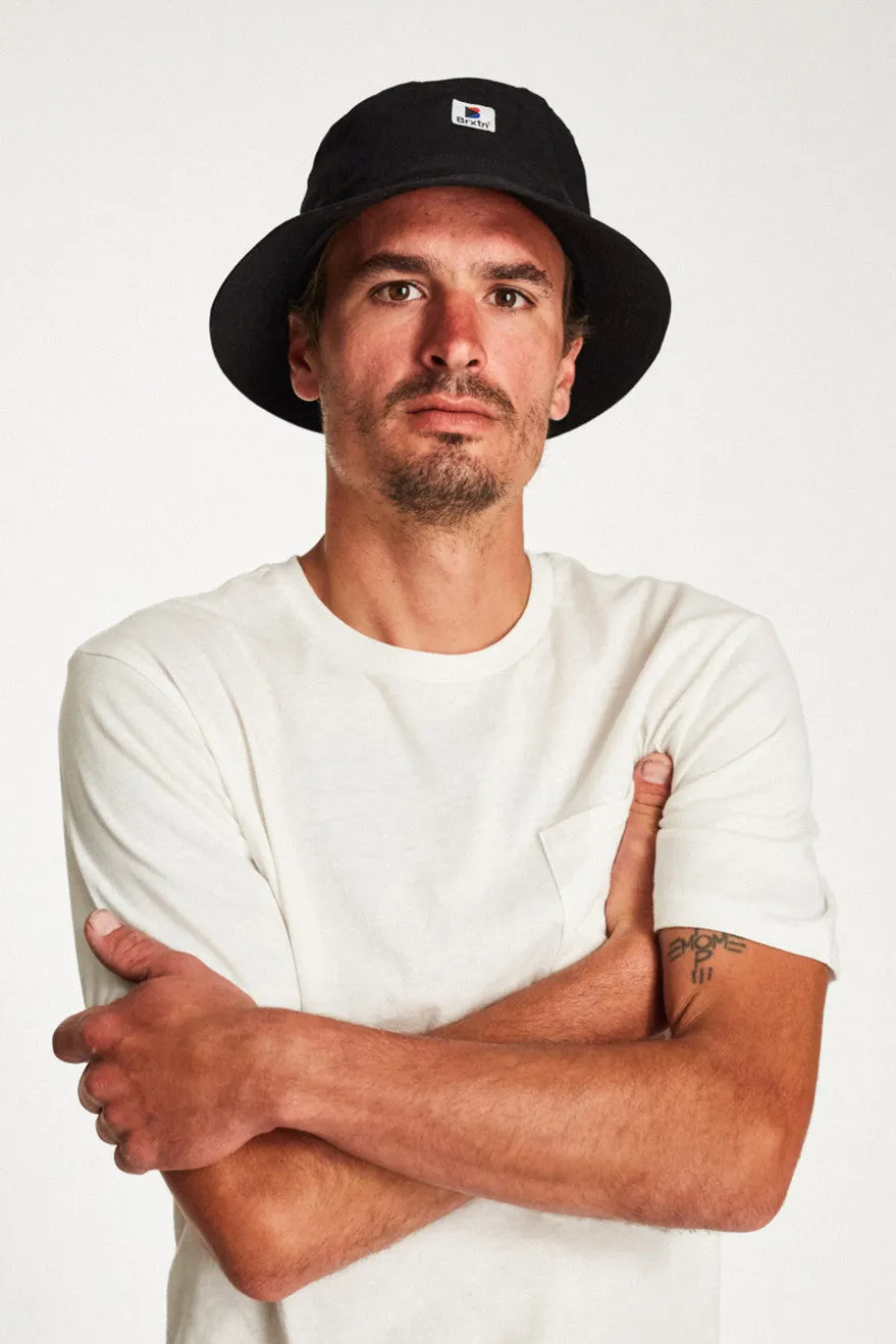 Stowell Bucket Hat - Black sold by Brixton product image thumbnail 2