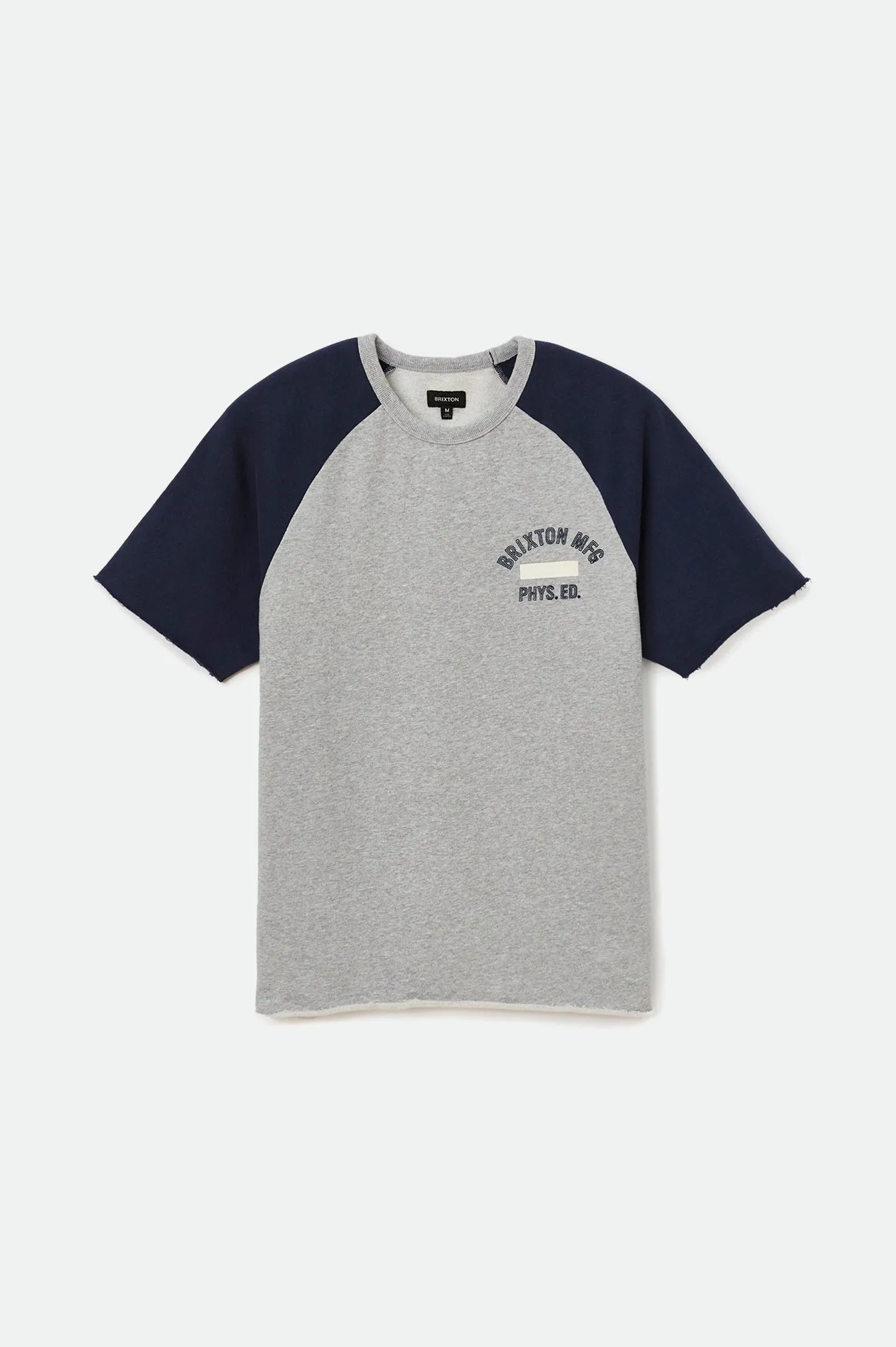 Phys. Ed. S/S Fleece Tee - Heather Grey sold by Brixton