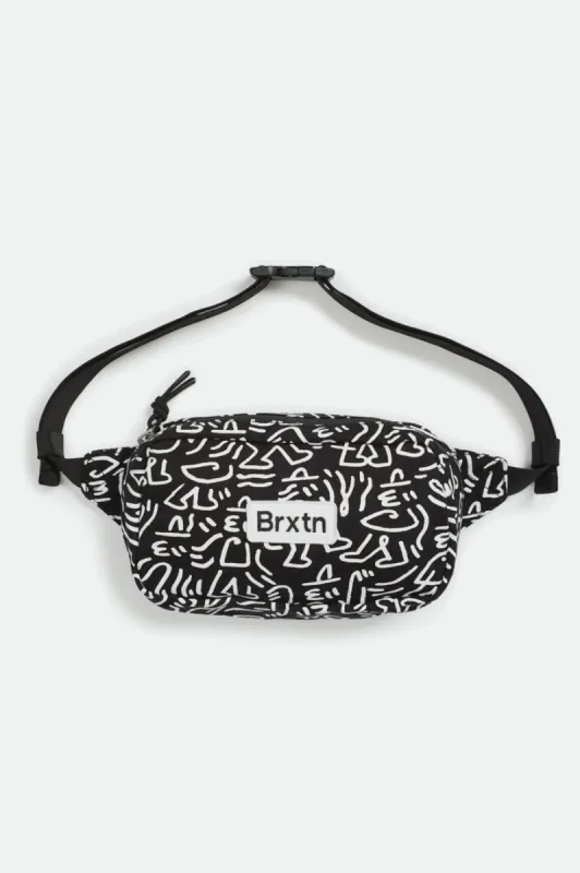 Gate Hip Pack - Black sold by Brixton