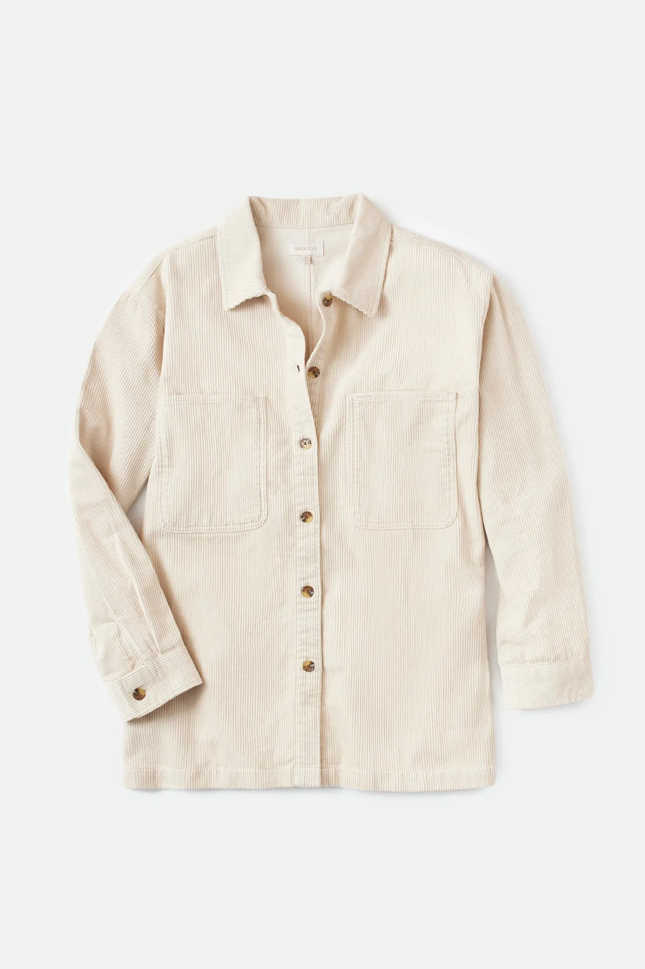 Bowery Tunic Overshirt - Beige sold by Brixton product image thumbnail 5