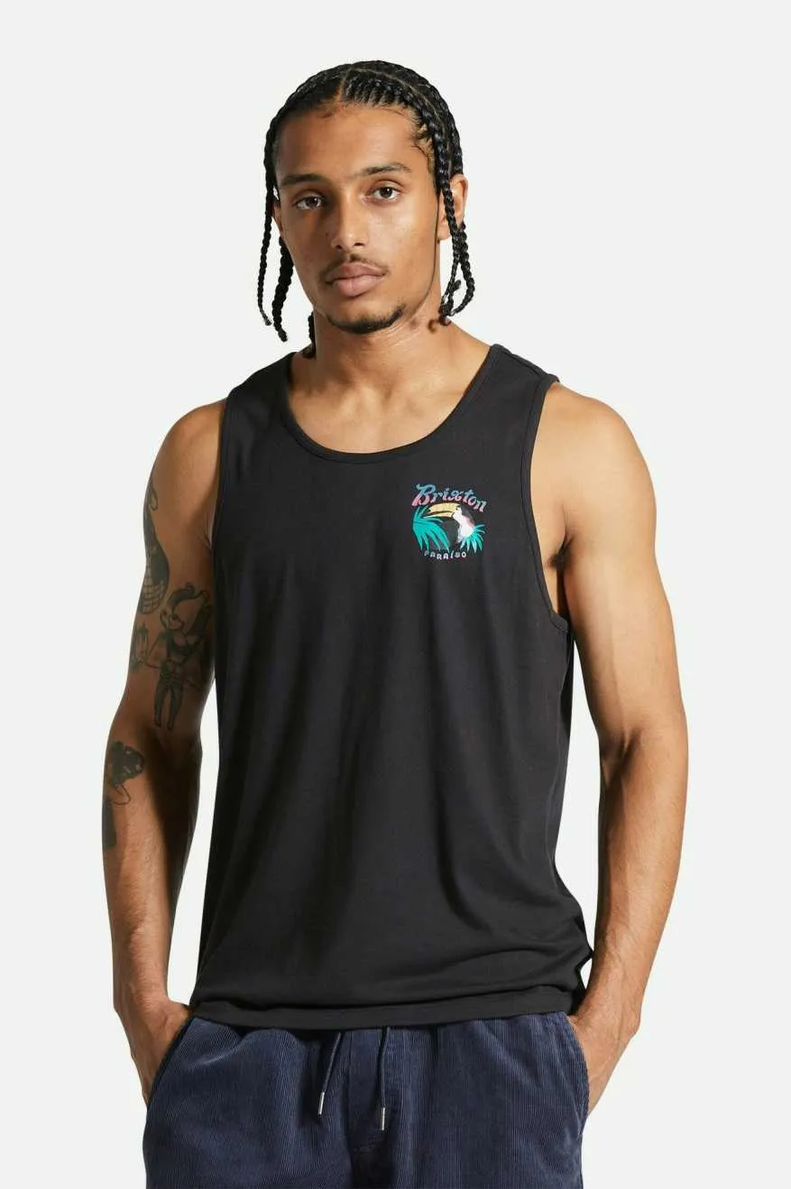 Paraiso Tank Top - Black sold by Brixton product image thumbnail 3
