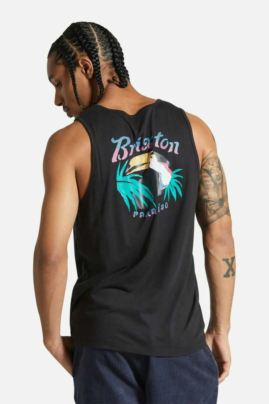 Paraiso Tank Top - Black sold by Brixton product image thumbnail 4