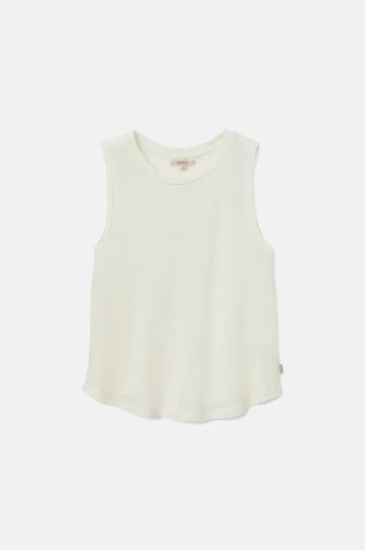 Montauk Tank - Off White sold by Brixton