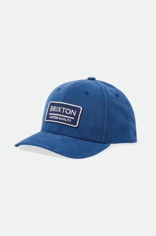 Palmer Proper Netplus MP Snapback - Pacific Blue sold by Brixton