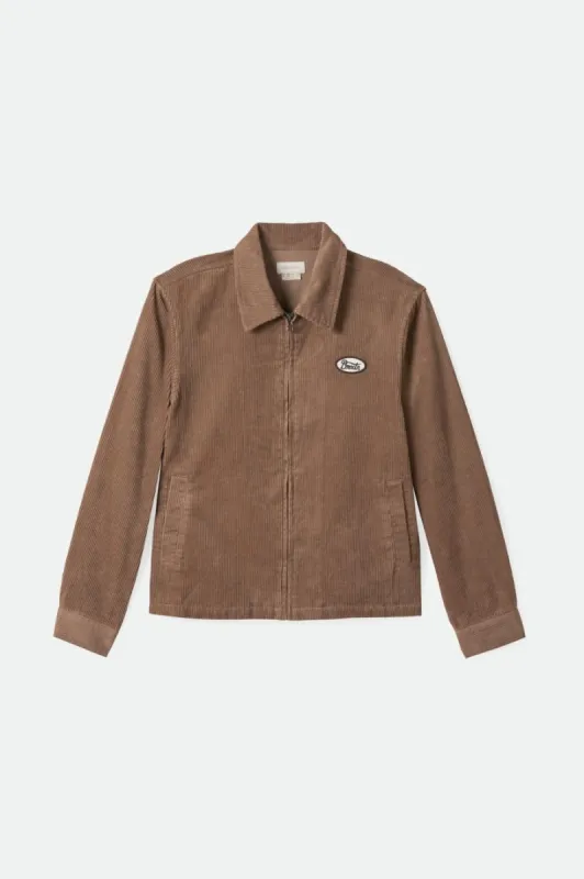 Utopia Lightweight Jacket - Twig sold by Brixton