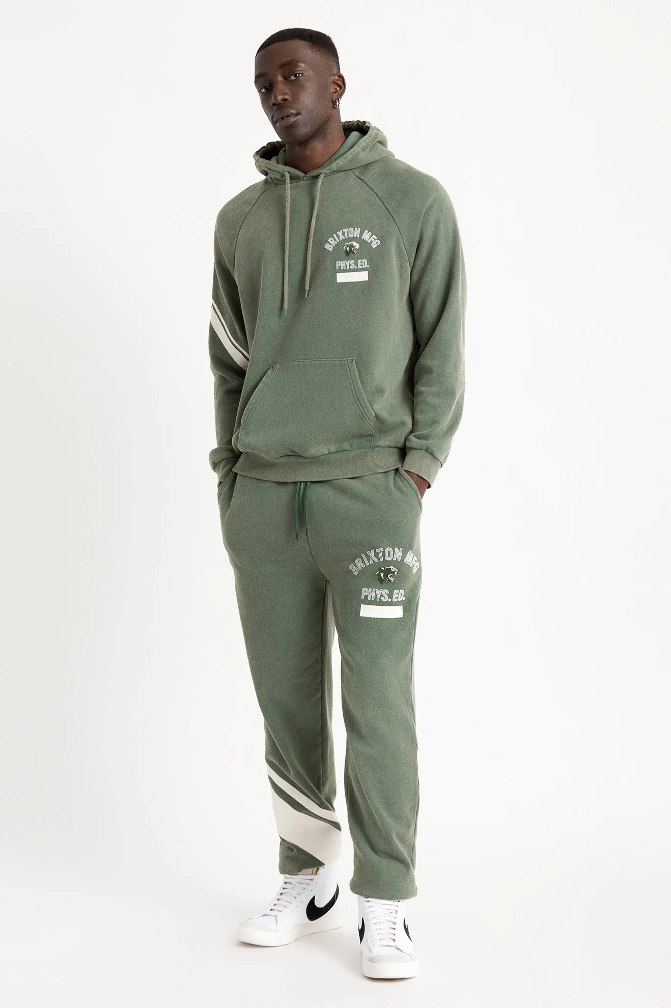 Phys. Ed. Sweatpant - Myrtle sold by Brixton product image thumbnail 2