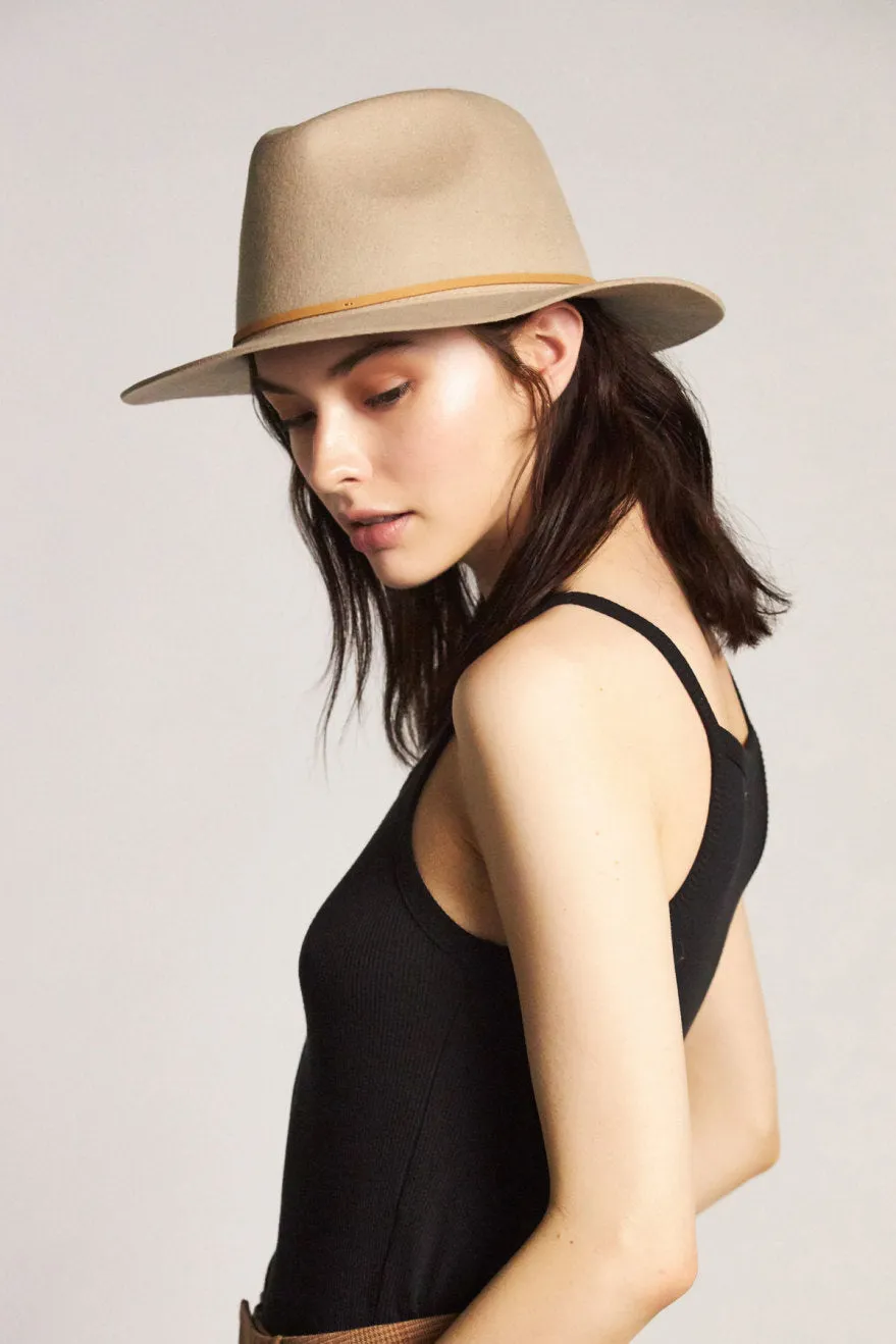 Wesley Fedora - Vanilla sold by Brixton product image thumbnail 3