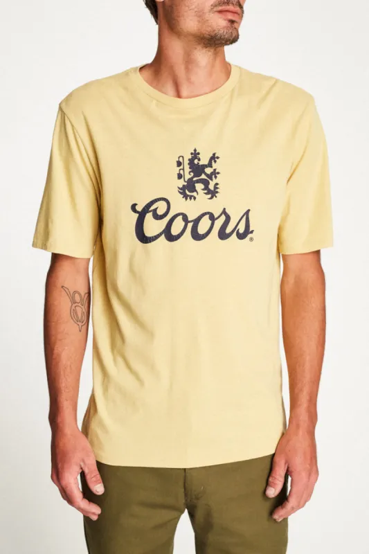Colorado S/S Premium Tee - Buff sold by Brixton