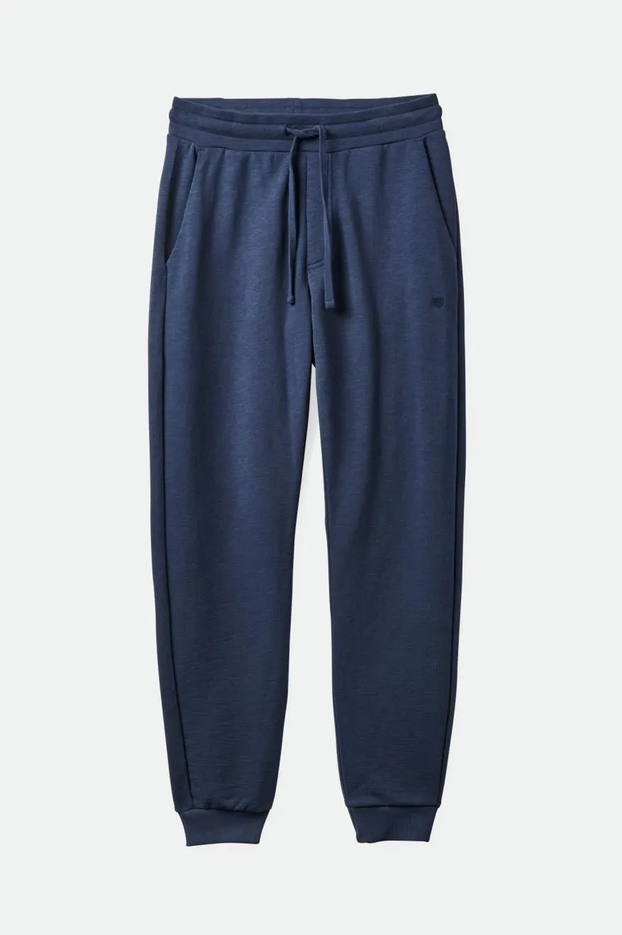 Slub French Terry Jogger - Washed Navy sold by Brixton product image thumbnail 5