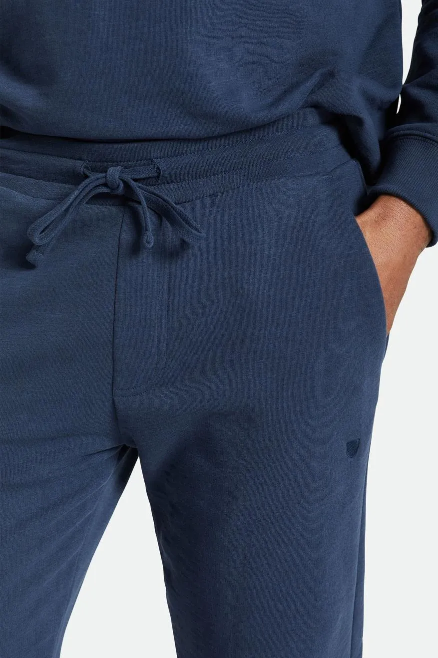 Slub French Terry Jogger - Washed Navy sold by Brixton product image thumbnail 4