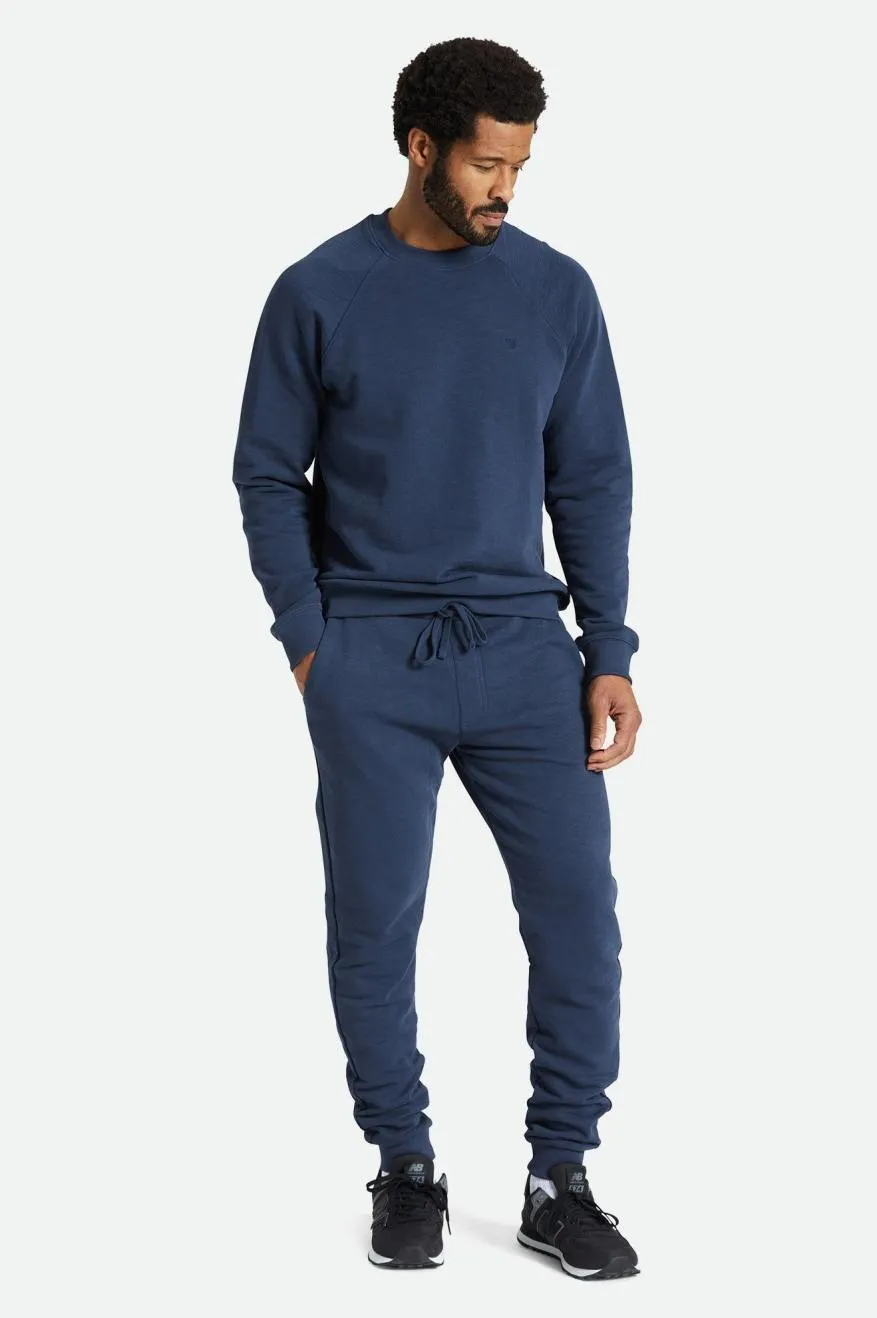 Slub French Terry Jogger - Washed Navy sold by Brixton product image thumbnail 2