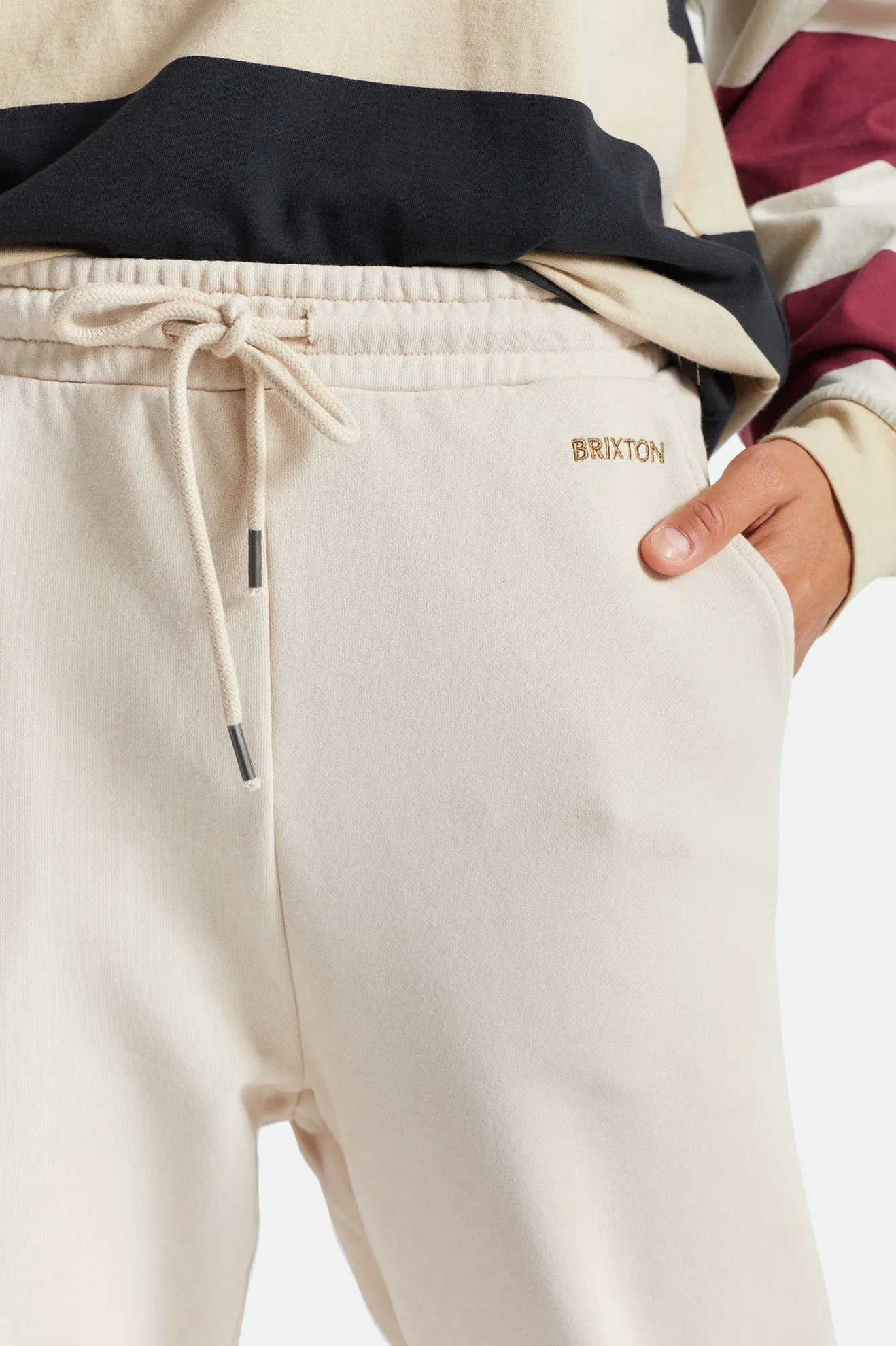 Weekender Sweatpant - Beige sold by Brixton product image thumbnail 5