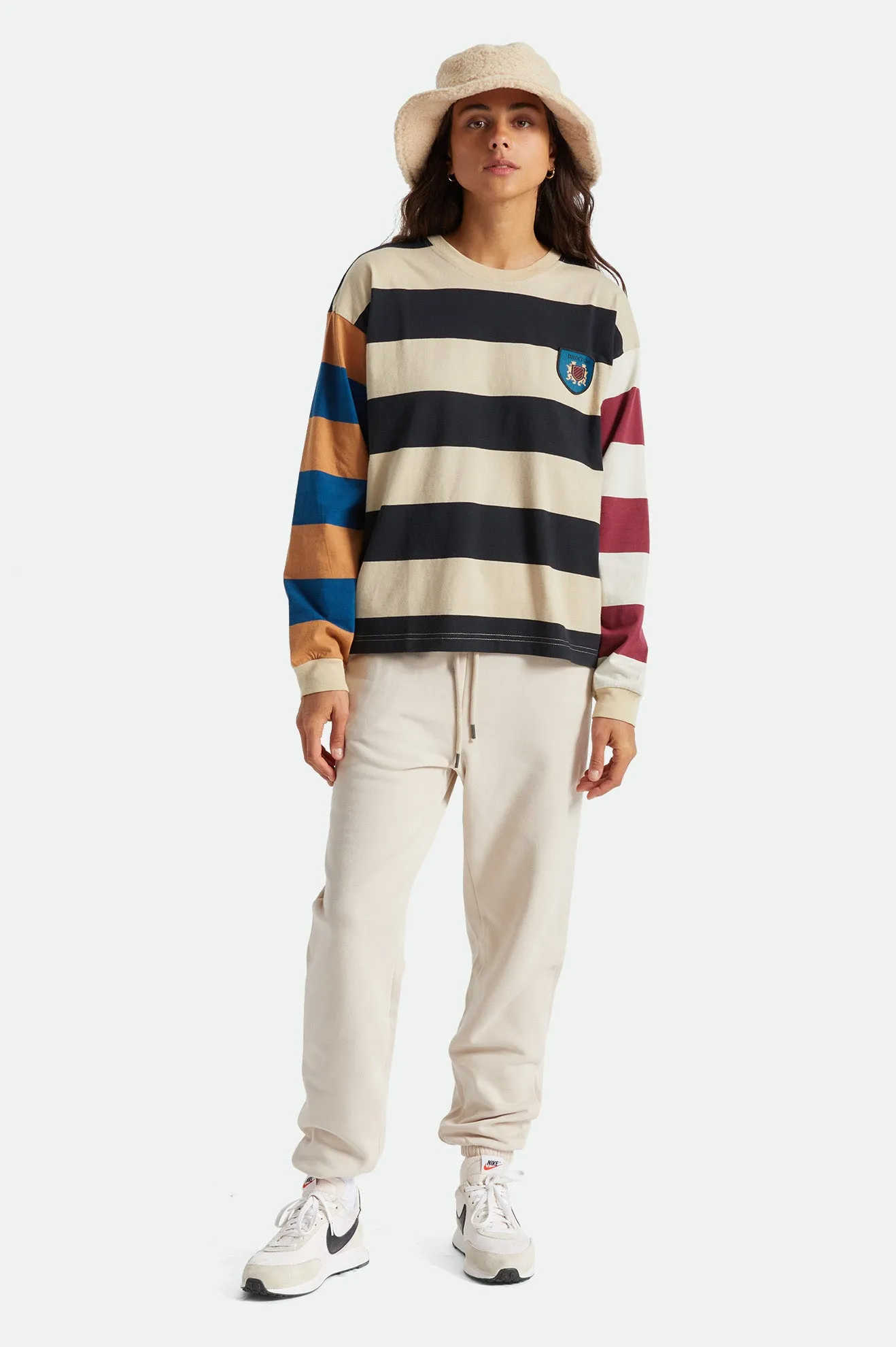 Weekender Sweatpant - Beige sold by Brixton product image thumbnail 2