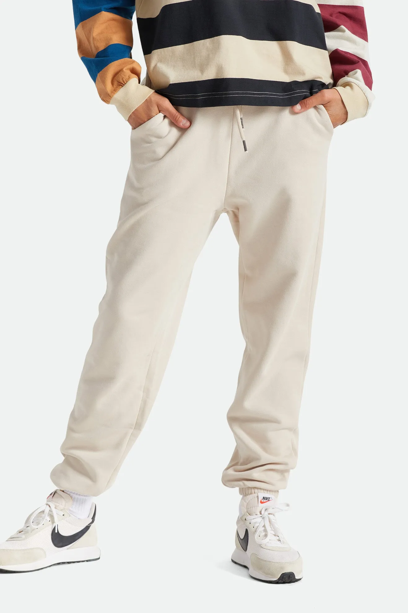 Weekender Sweatpant - Beige sold by Brixton