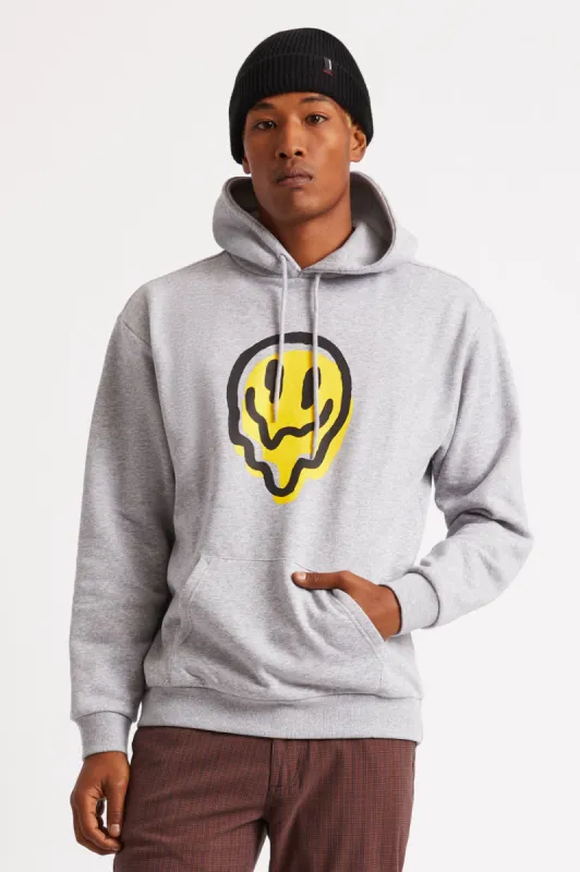 Melter Hood - Heather Grey sold by Brixton