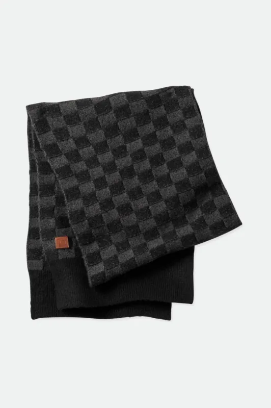 Weekend Scarf - Black sold by Brixton