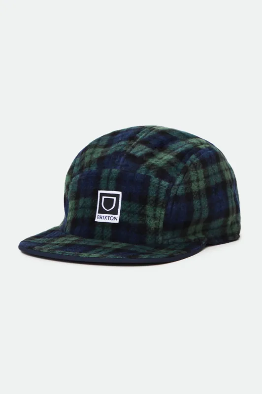 Beta Reversible LP Camper - Skydiver Blue Plaid/Navy made by Brixton