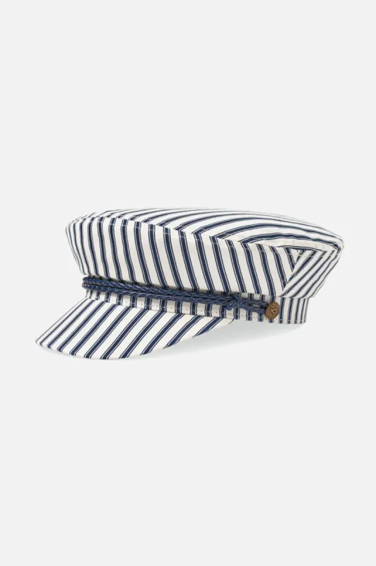 Ashland Cap - Dove Stripe sold by Brixton