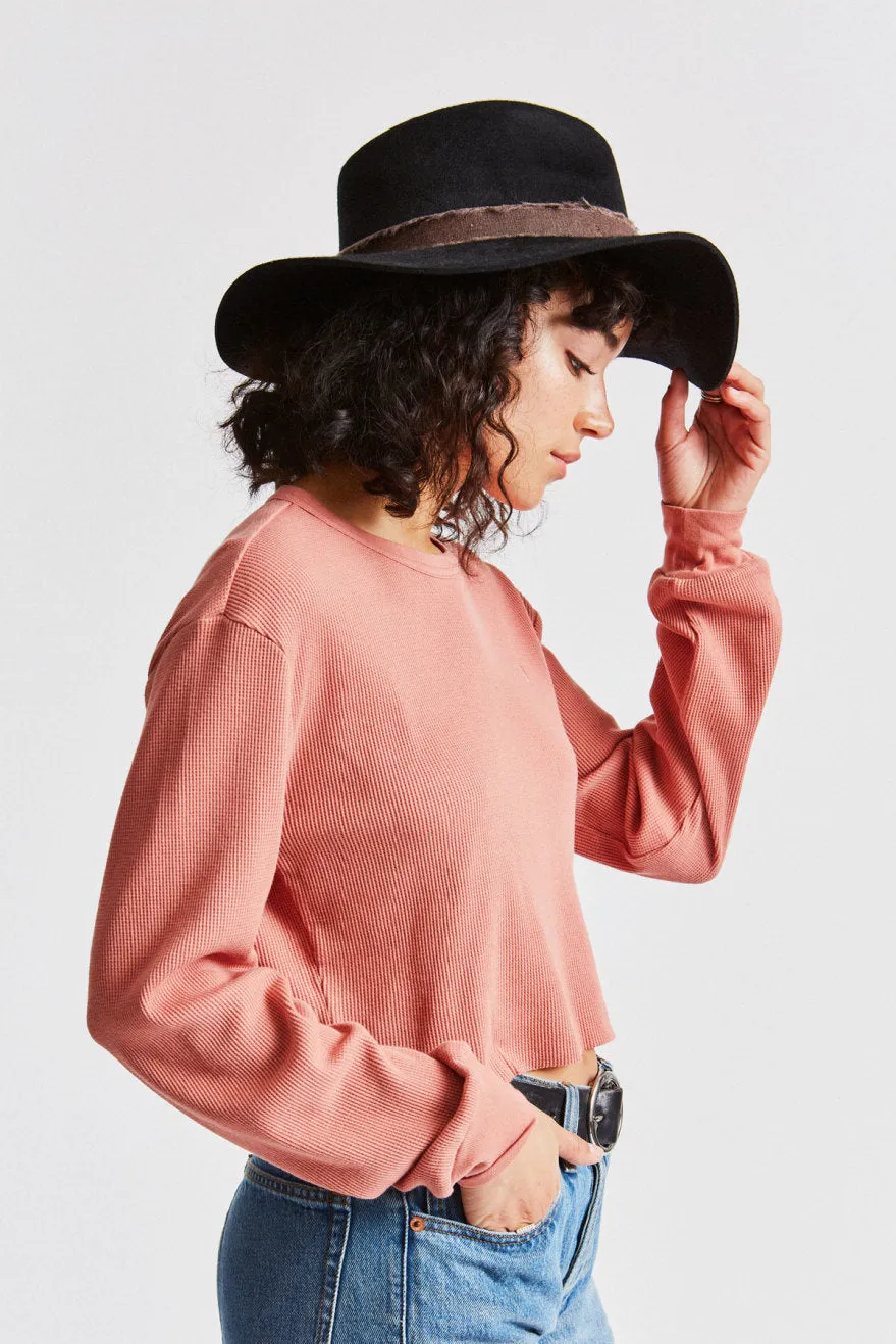 Ella Fedora - Black/Brown sold by Brixton product image thumbnail 2