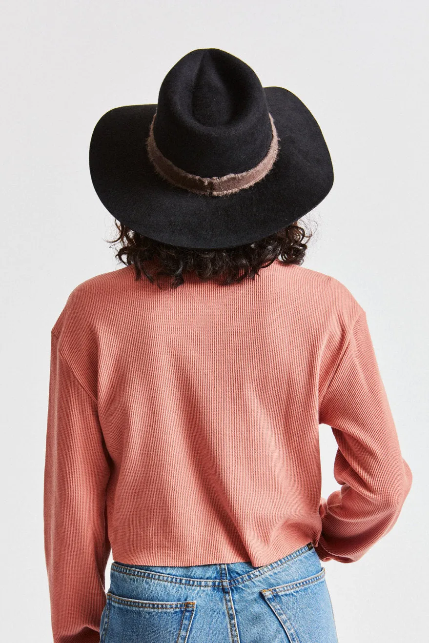Ella Fedora - Black/Brown sold by Brixton product image thumbnail 3