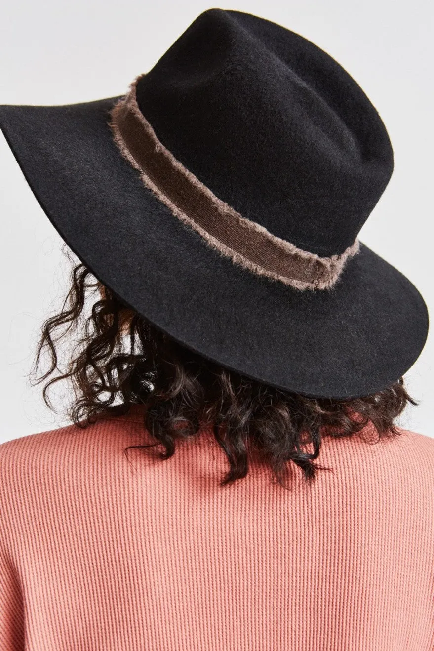 Ella Fedora - Black/Brown sold by Brixton product image thumbnail 4