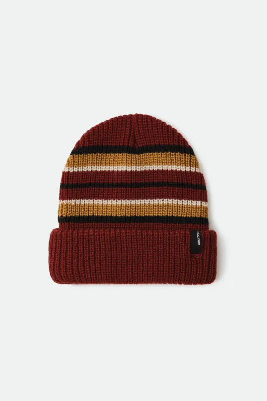 Heist Beanie - Fired Brick sold by Brixton