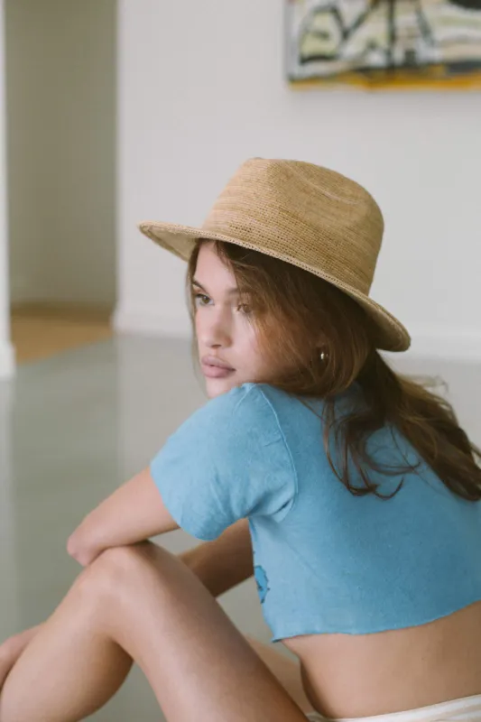 Messer III Fedora - Tan sold by Brixton