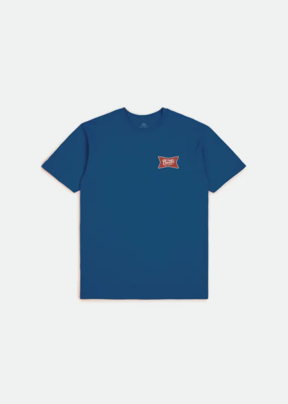 Quarter S/S Standard Tee - Cobalt made by Brixton