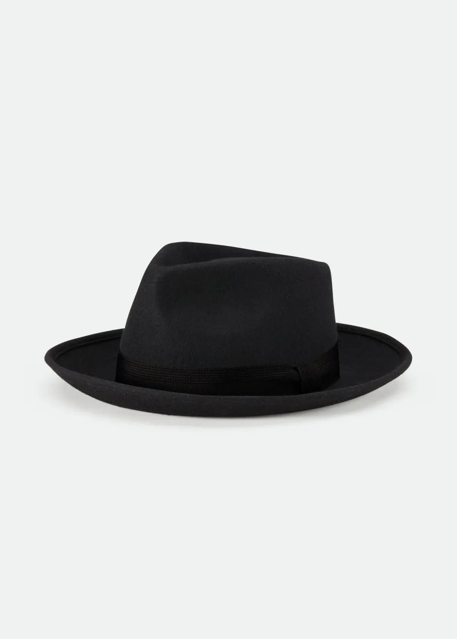 Strummer Fedora - Black sold by Brixton