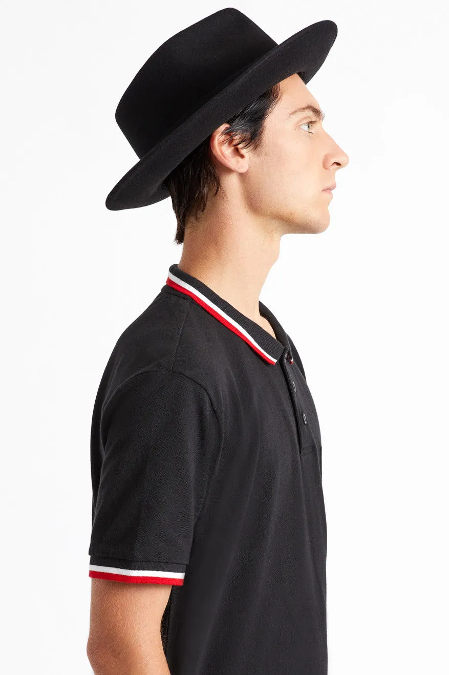 Strummer Fedora - Black sold by Brixton product image thumbnail 4