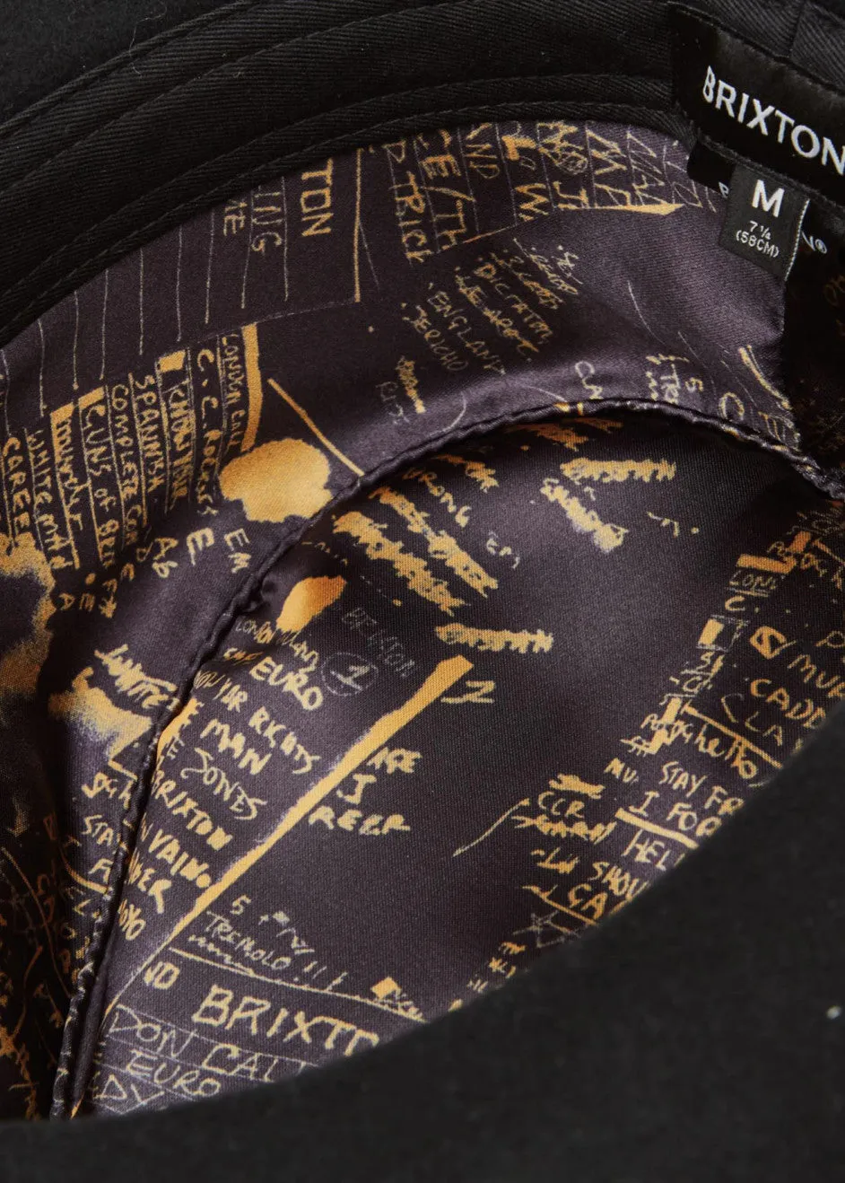 Strummer Fedora - Black sold by Brixton product image thumbnail 2