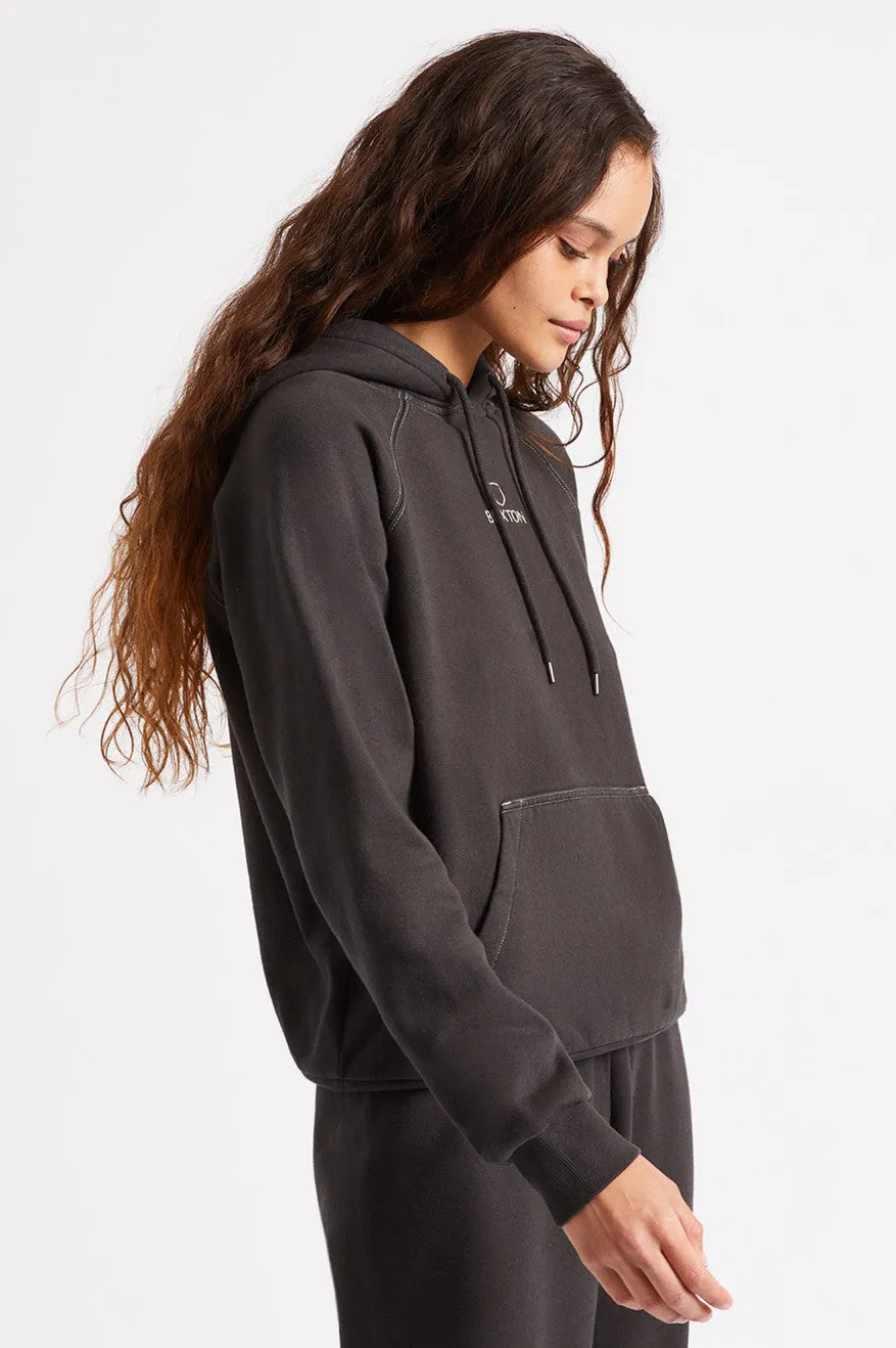 Vintage Raglan Hoodie - Washed Black sold by Brixton product image thumbnail 3