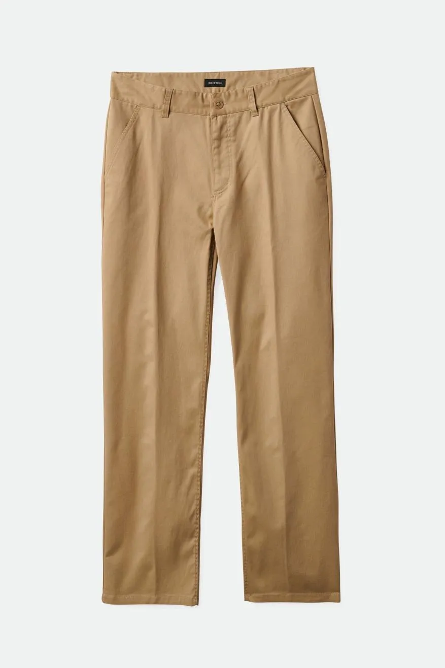 Choice Chino Relaxed Pant - Sand sold by Brixton