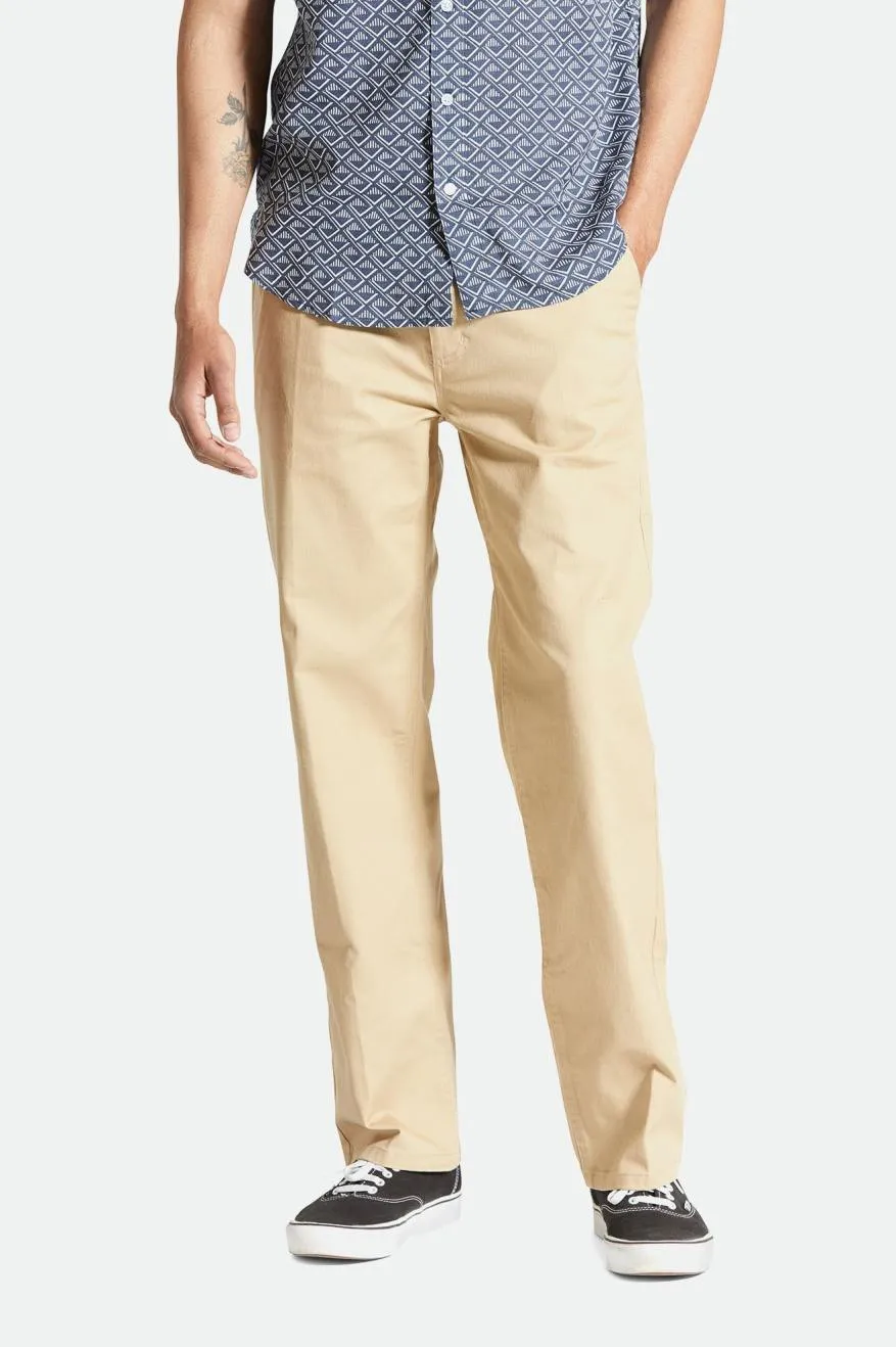 Choice Chino Relaxed Pant - Sand sold by Brixton product image thumbnail 2