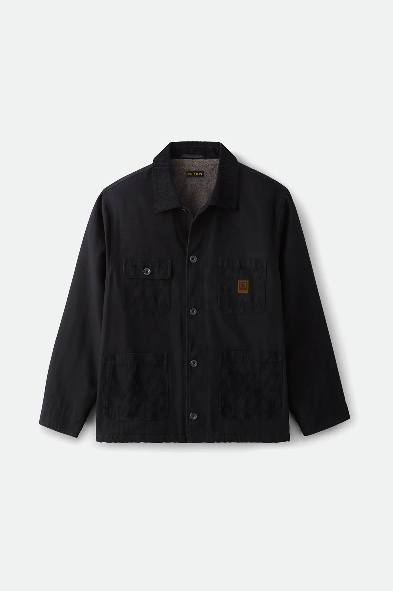Union Survey Reserve Chore Coat - Black sold by Brixton