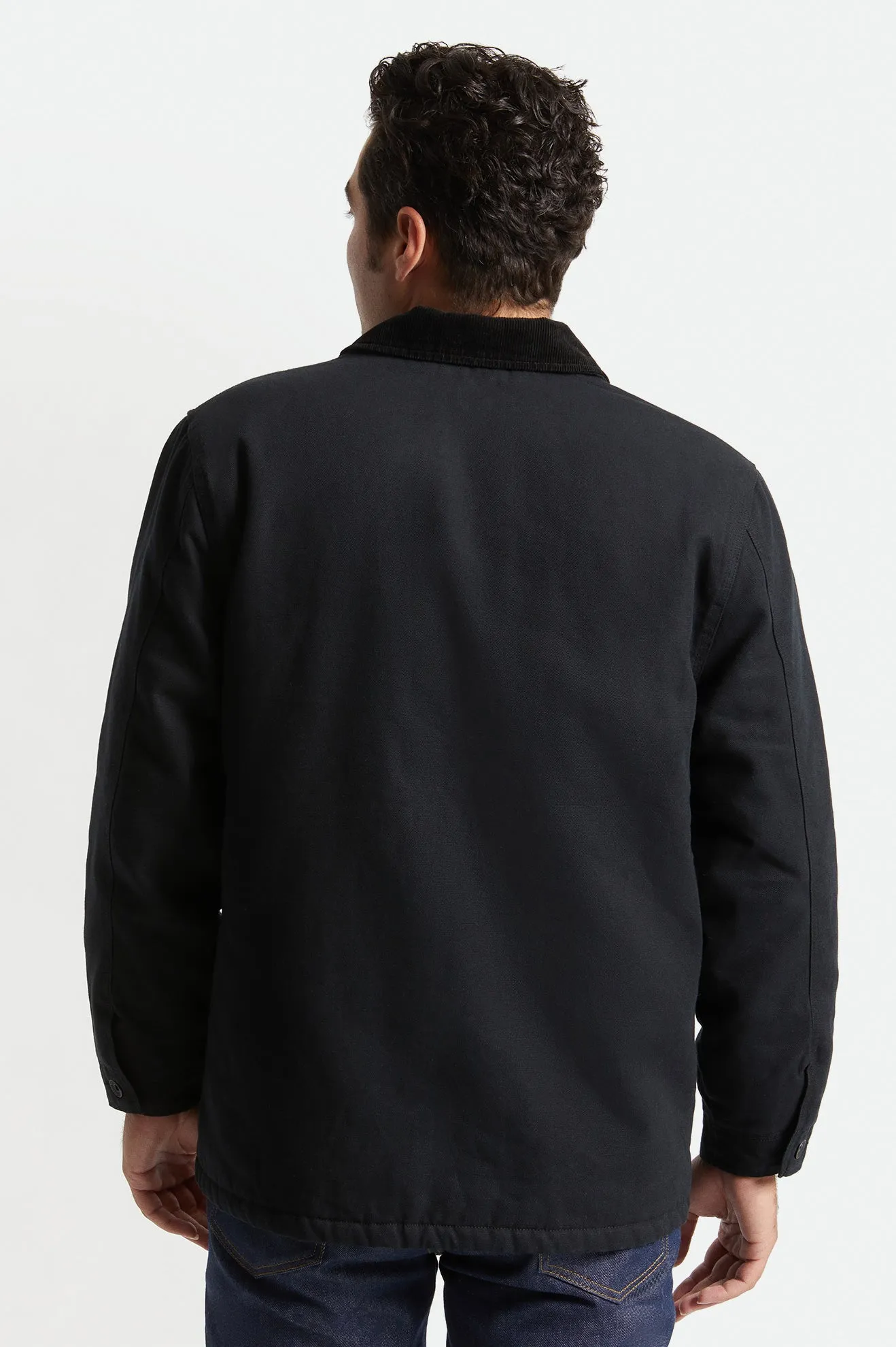 Union Survey Reserve Chore Coat - Black sold by Brixton product image thumbnail 5