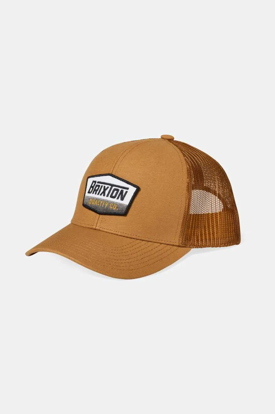 Regal Netplus Trucker Hat - Copper/Copper sold by Brixton